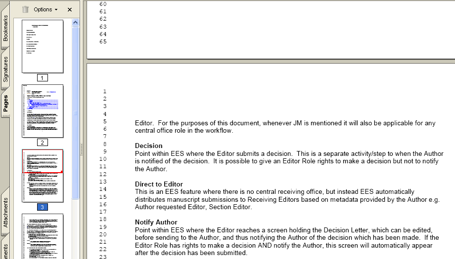 How to add line numbers to your manuscript : eloquentscience.com